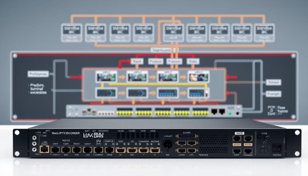 IPTV Encoder Technology Diagram IPTV Encoder Technology Diagram